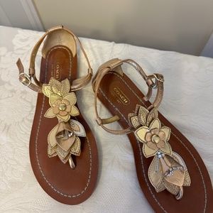 Coach sandals